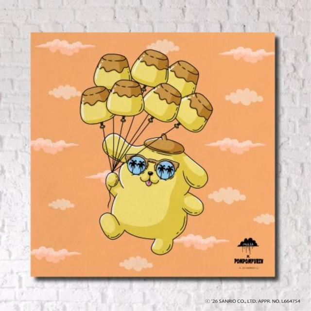 【受注生産：MULGA x SANRIO CHARACTERS】Pompompurin（キャンバスアート）※2026年9月初旬～中旬 以降のお渡し予定