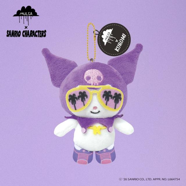 【MULGA x SANRIO CHARACTERS】Kuromi（ボールチェーンマスコット）