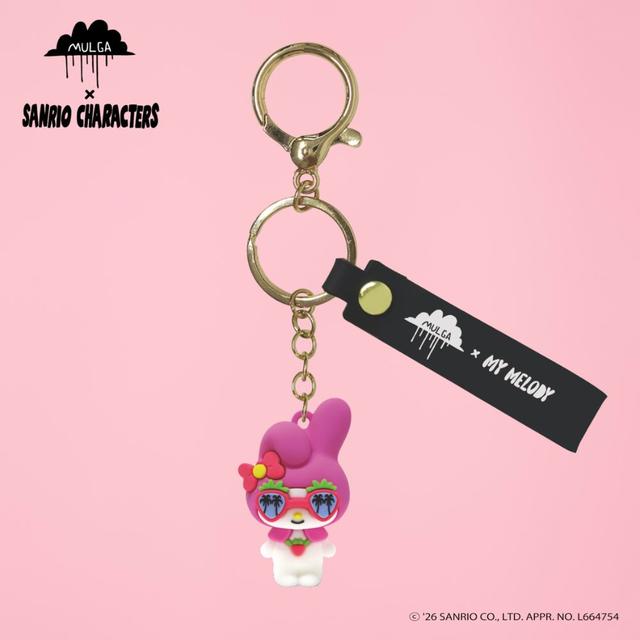 【MULGA x SANRIO CHARACTERS】My Melody（マスコットキーホルダー）