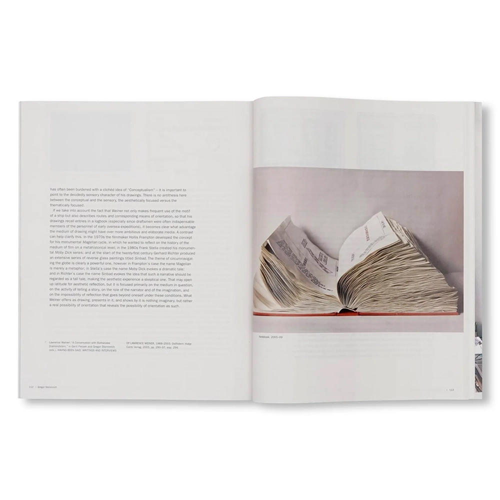 LAWRENCE WEINER: DRAWINGS, WRITTEN ON THE WIND by Lawrence Weiner