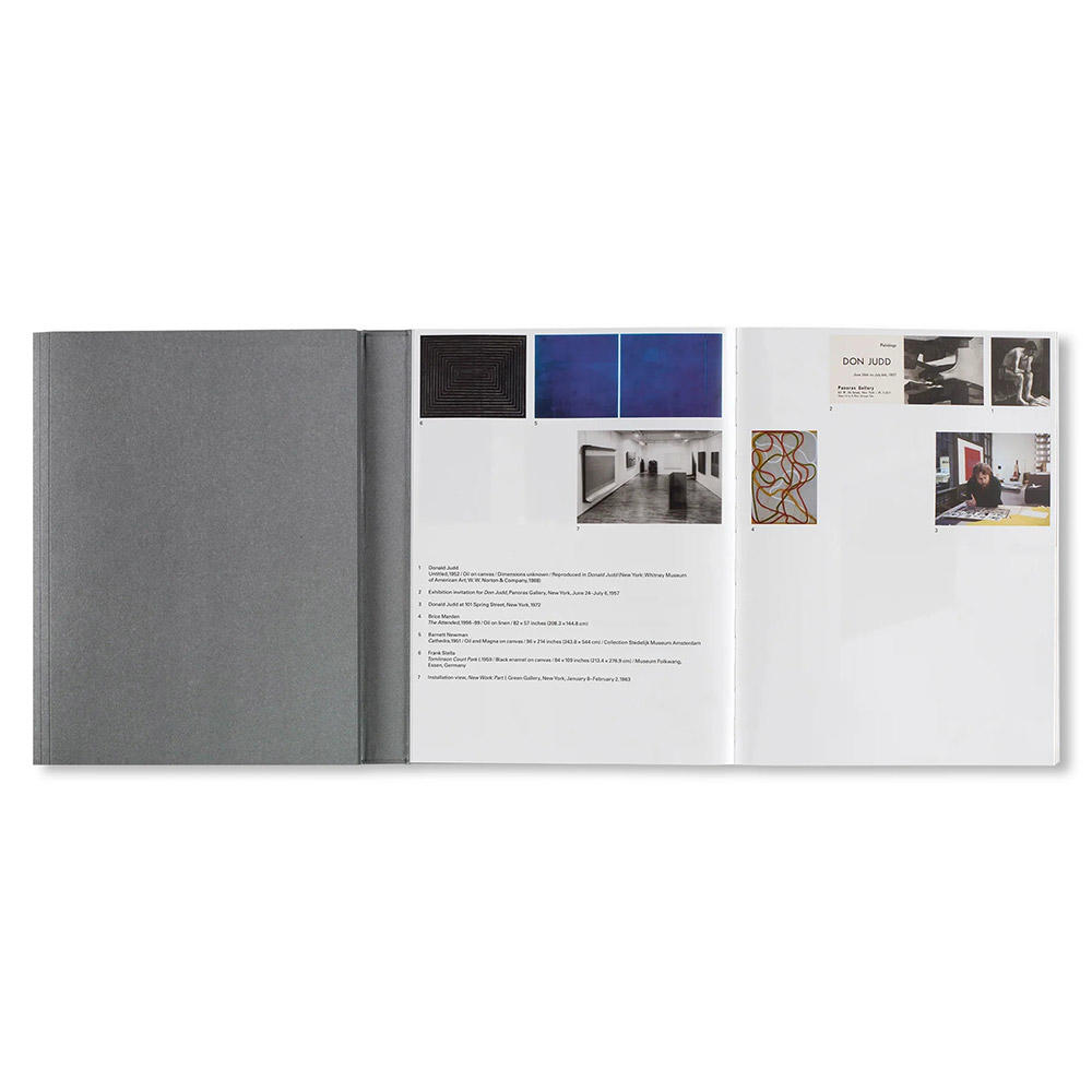 DONALD JUDD 1957-1963: PAINTING AND OBJECTS by Donald Judd（ドナルド・ジャッド） 作品集