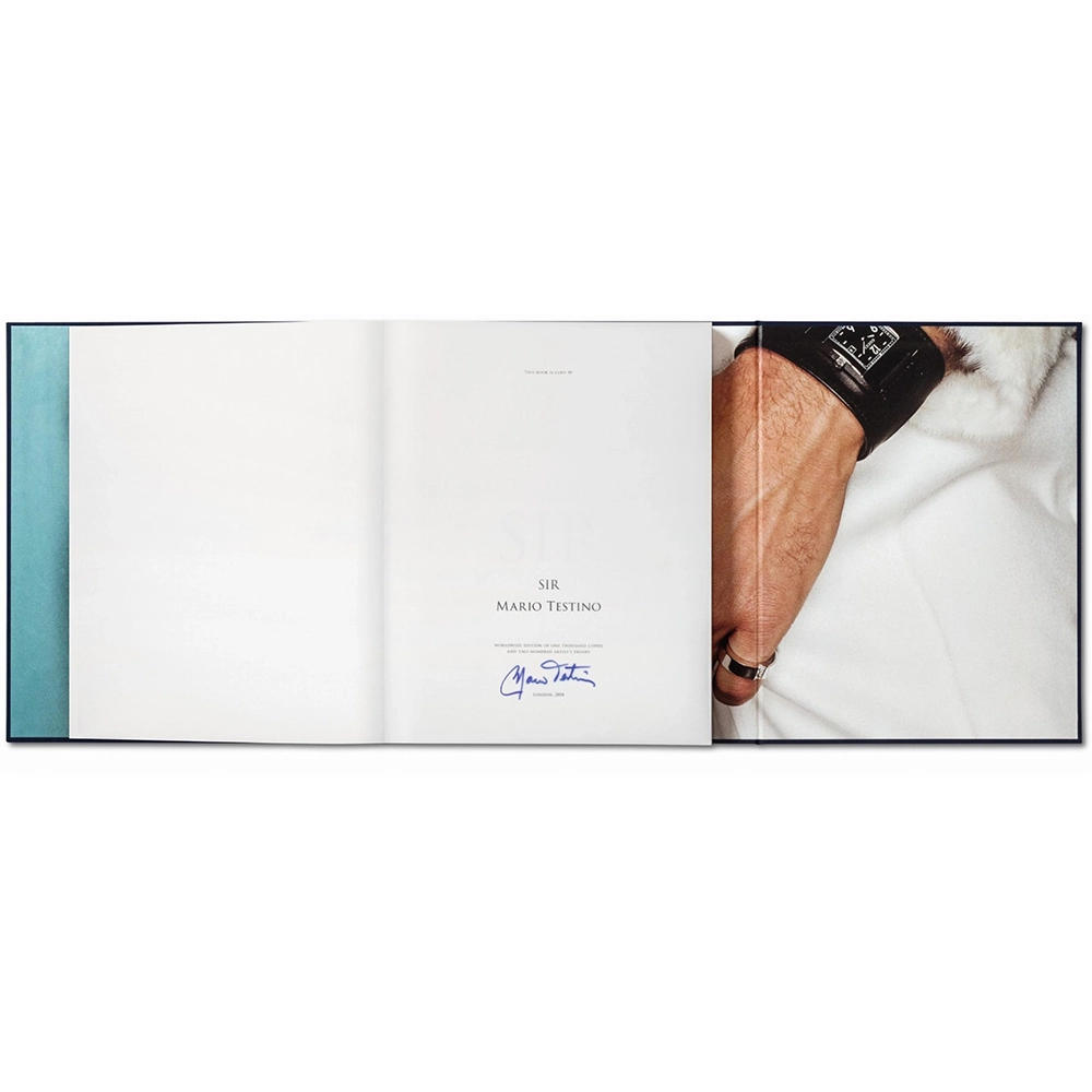 【Collector’s Edition】Mario Testino. SIR （マリオ・テスティーノ） 写真集 ※ご注文より1週間～10日程度で発送予定　