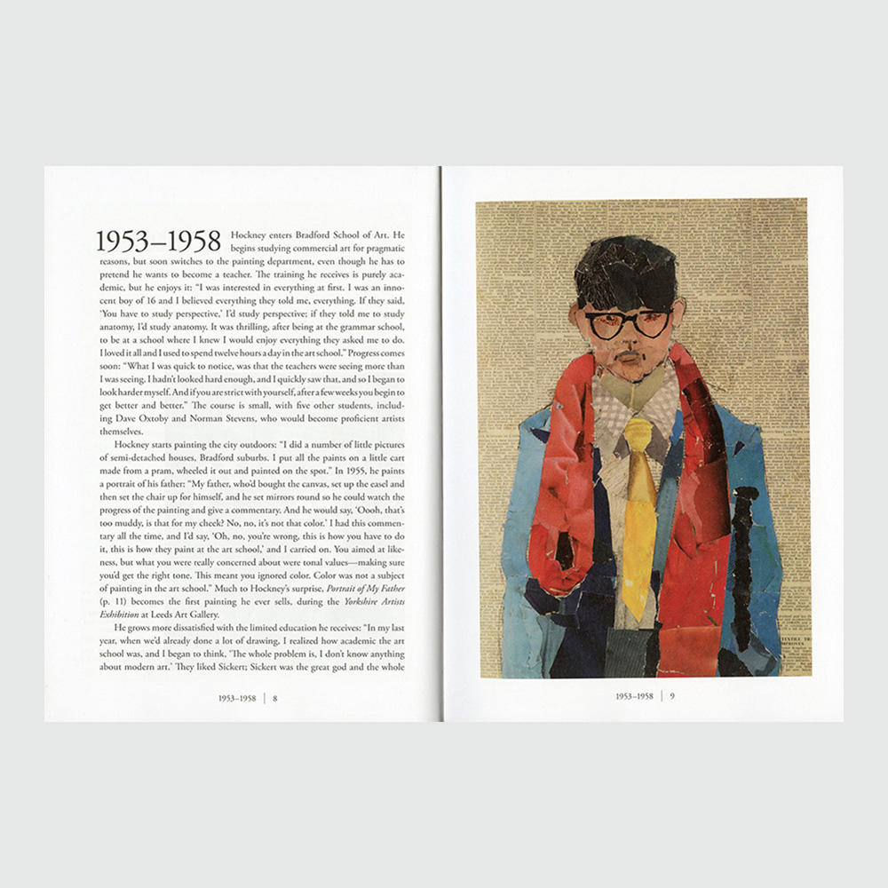 David Hockney 作品集 David Hockney. A Chronology. 45th Ed.（デイヴィッド・ホックニー