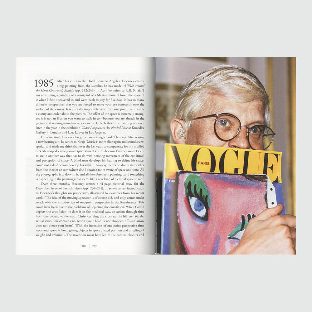 David Hockney. A Chronology. 45th Ed.（デイヴィッド・ホックニー