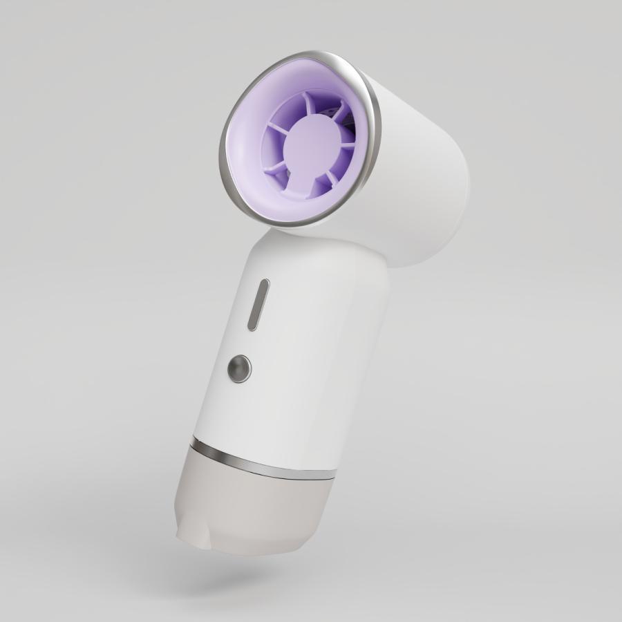 baramood Handayfan（ハンディファン）Type 04 Stream White 