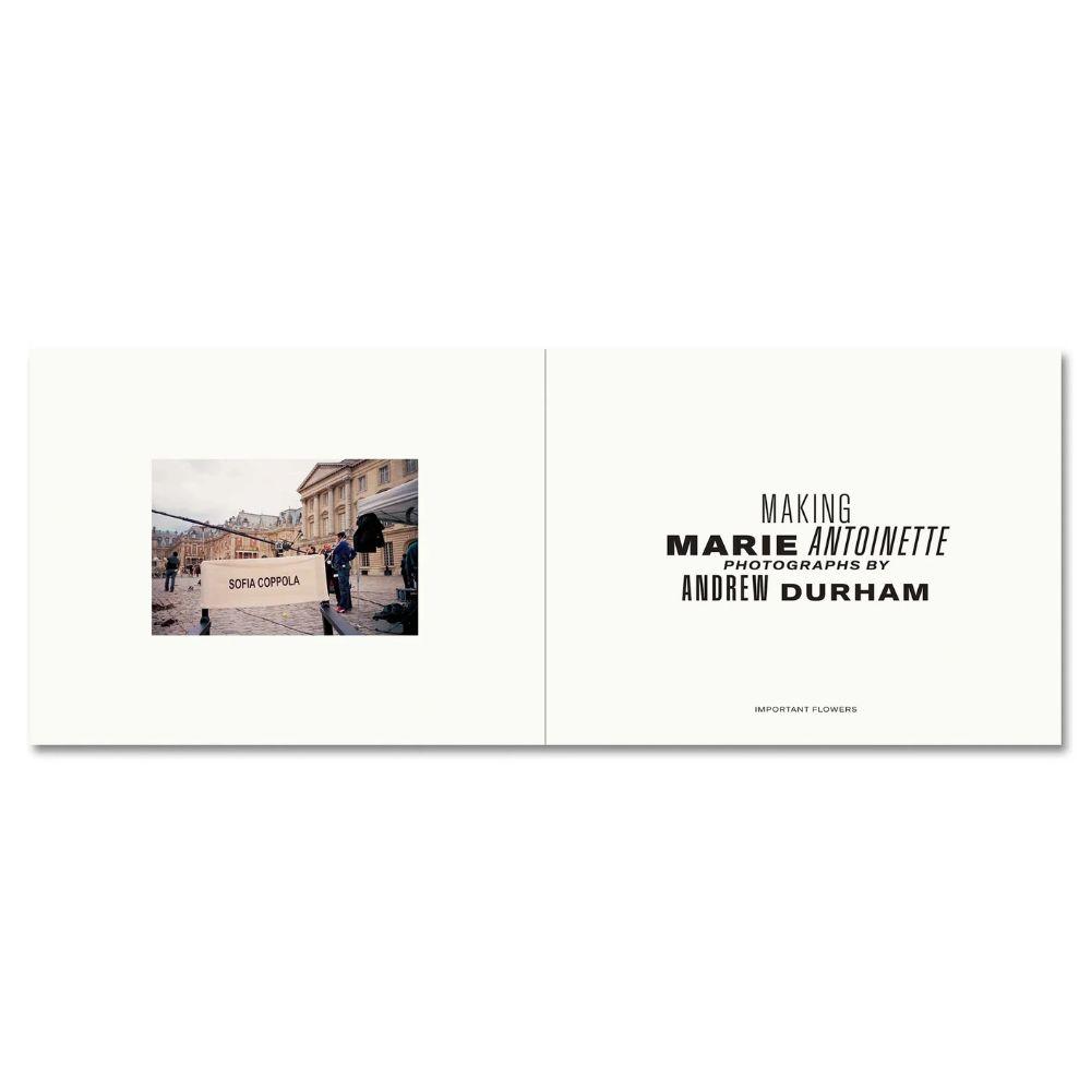 【予約】MAKING MARIE ANTOINETTE by Andrew Durham ※2026年8月中旬～下旬頃発送予定