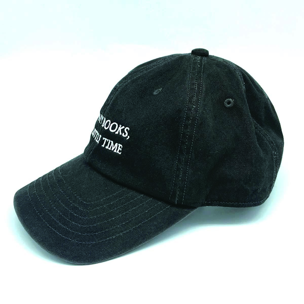 BLANKMAG "SO MANY BOOKS, SO LITTLE TIME" CAP　キャップ　ブラック      