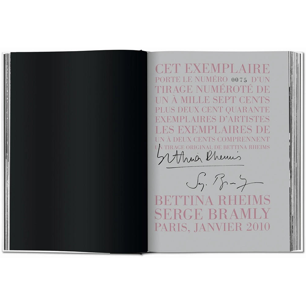 【Collector’s Edition】Bettina Rheims/Serge Bramly. Rose, c'est Paris (ベッティナ・ランス／セルジュ・ブラムリー) 写真集 ※ご注文より1週間～10日程度で発送予定