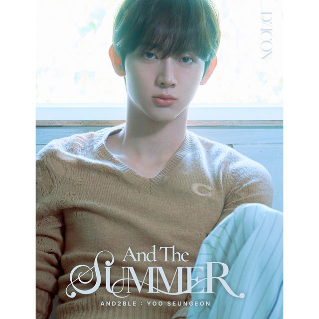 B-TYPE D’ICON VOLUME N°35 AND2BLE AND THE SUMMER YOO SEUNGEON ver. 表紙
