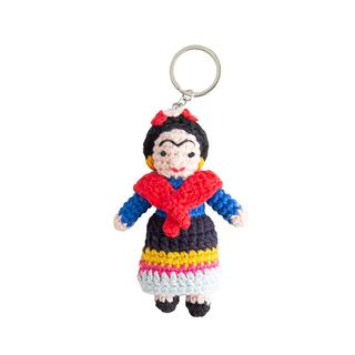 Crochet Keyring　FRIDA KAHLO（フリーダ カーロ）クロシェットキーリング