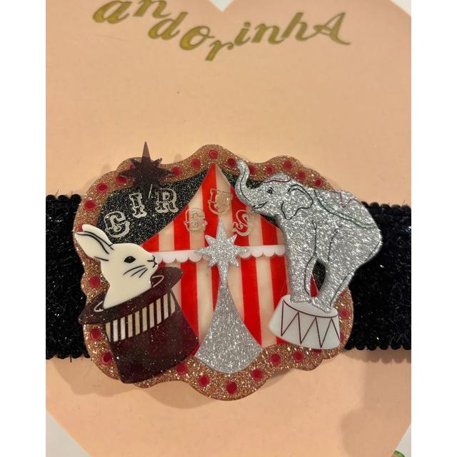 【さんかく× Andorinha collaboration】帯ベルト "Circus" ぞう