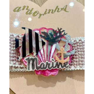 【さんかく× Andorinha collaboration】帯ベルト "Marine" ツバメウオ