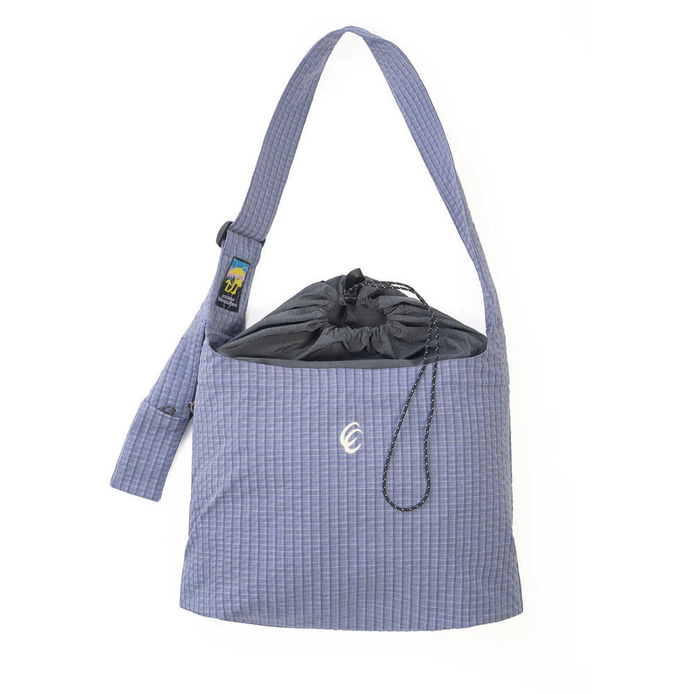【Same Paper／カラーの選択可】CC Nylon Grid Crossbody Bag クロスボディバッグ