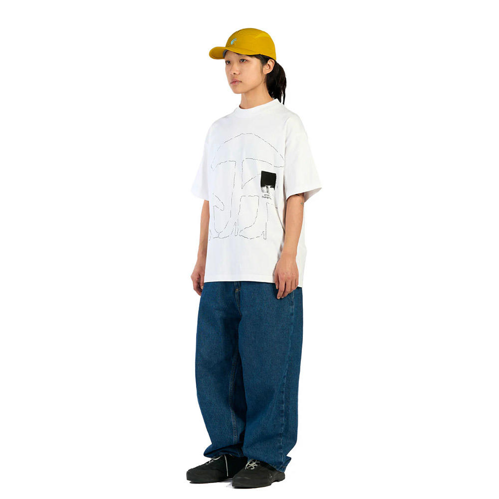 【Same Paper／ホワイト／サイズの選択可】High Heel Mushroom T-shirt Tシャツ