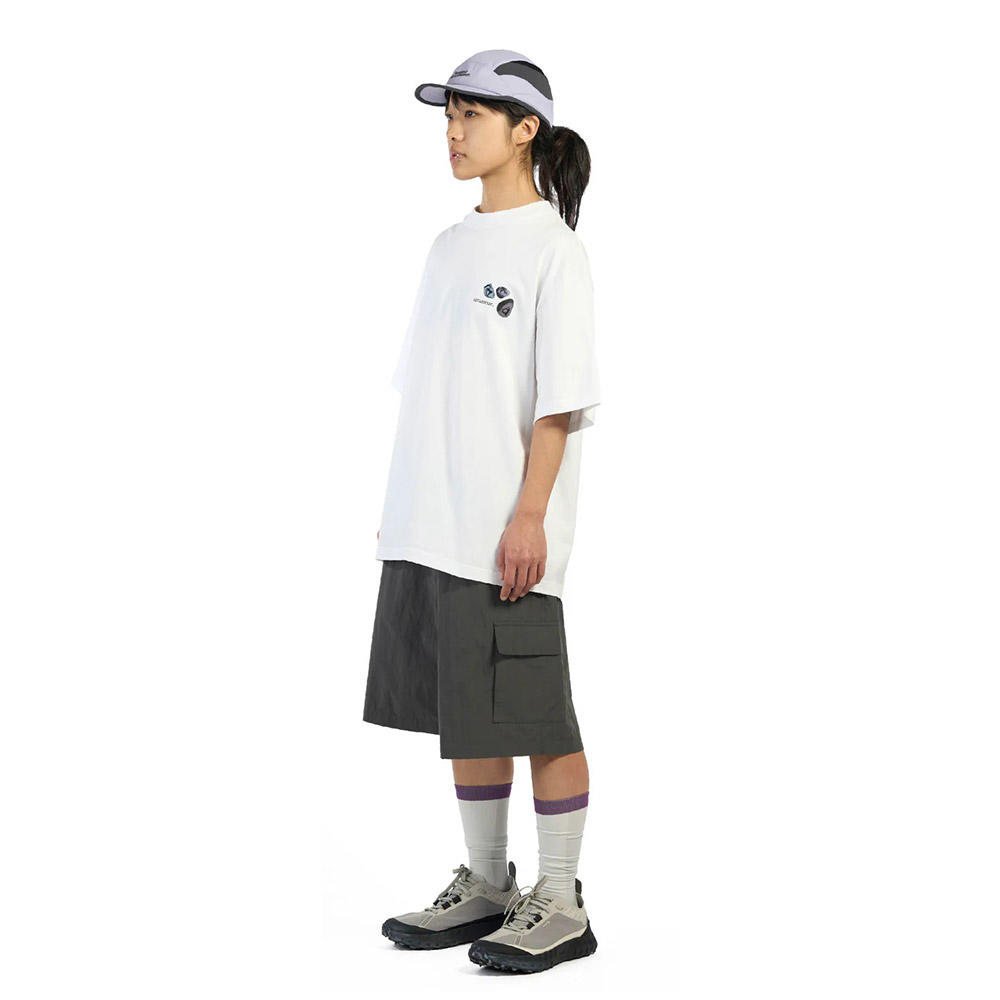 【Same Paper／ホワイト／サイズの選択可】Spiral Stone T-shirt Tシャツ