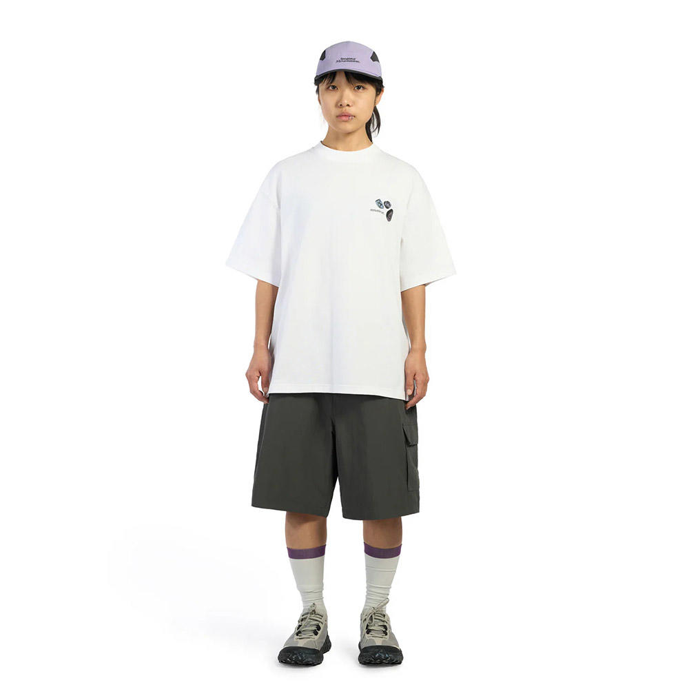 【Same Paper／ホワイト／サイズの選択可】Spiral Stone T-shirt Tシャツ