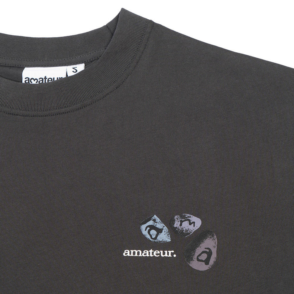 【Same Paper／チャコール／サイズの選択可】Spiral Stone T-shirt Tシャツ
