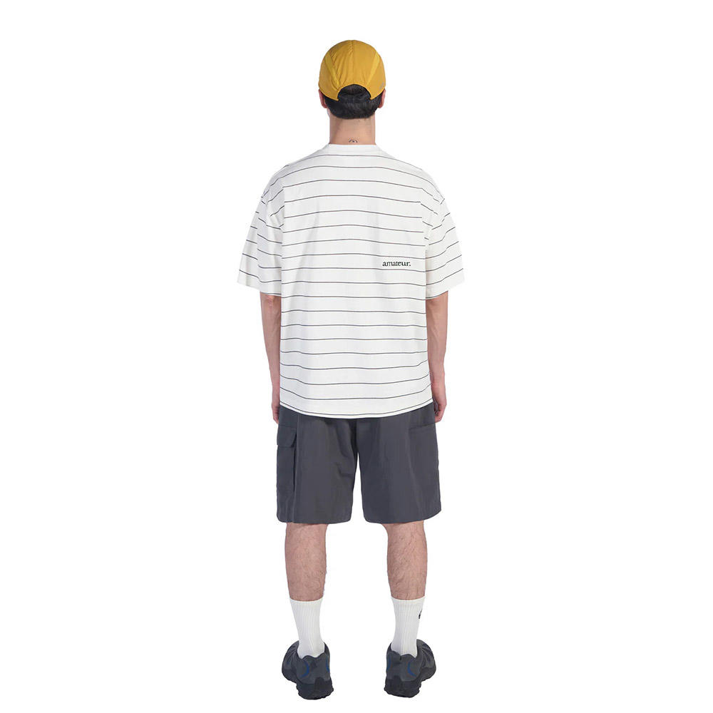 【Same Paper／ストライプ／サイズの選択可】Practice Short Sleeve Tシャツ