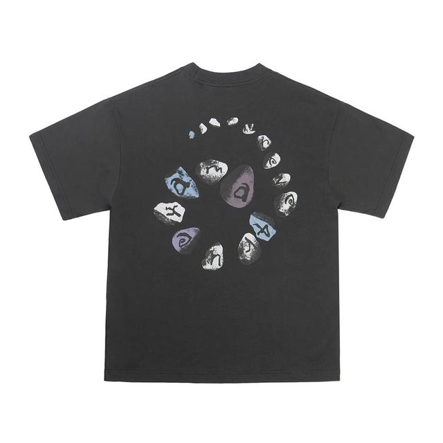 【Same Paper／チャコール／サイズの選択可】Spiral Stone T-shirt Tシャツ