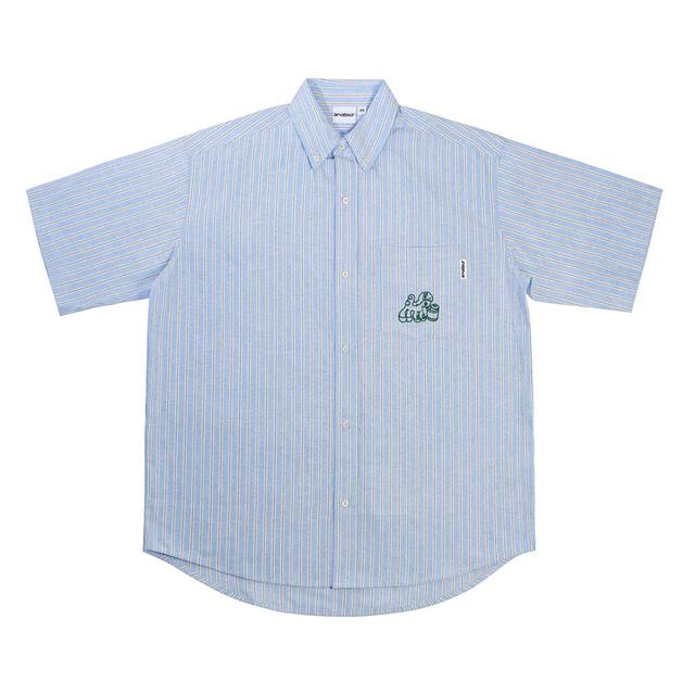【Same Paper×ancco／ブルー／サイズの選択可】Photography is Magic Shirt 半袖シャツ