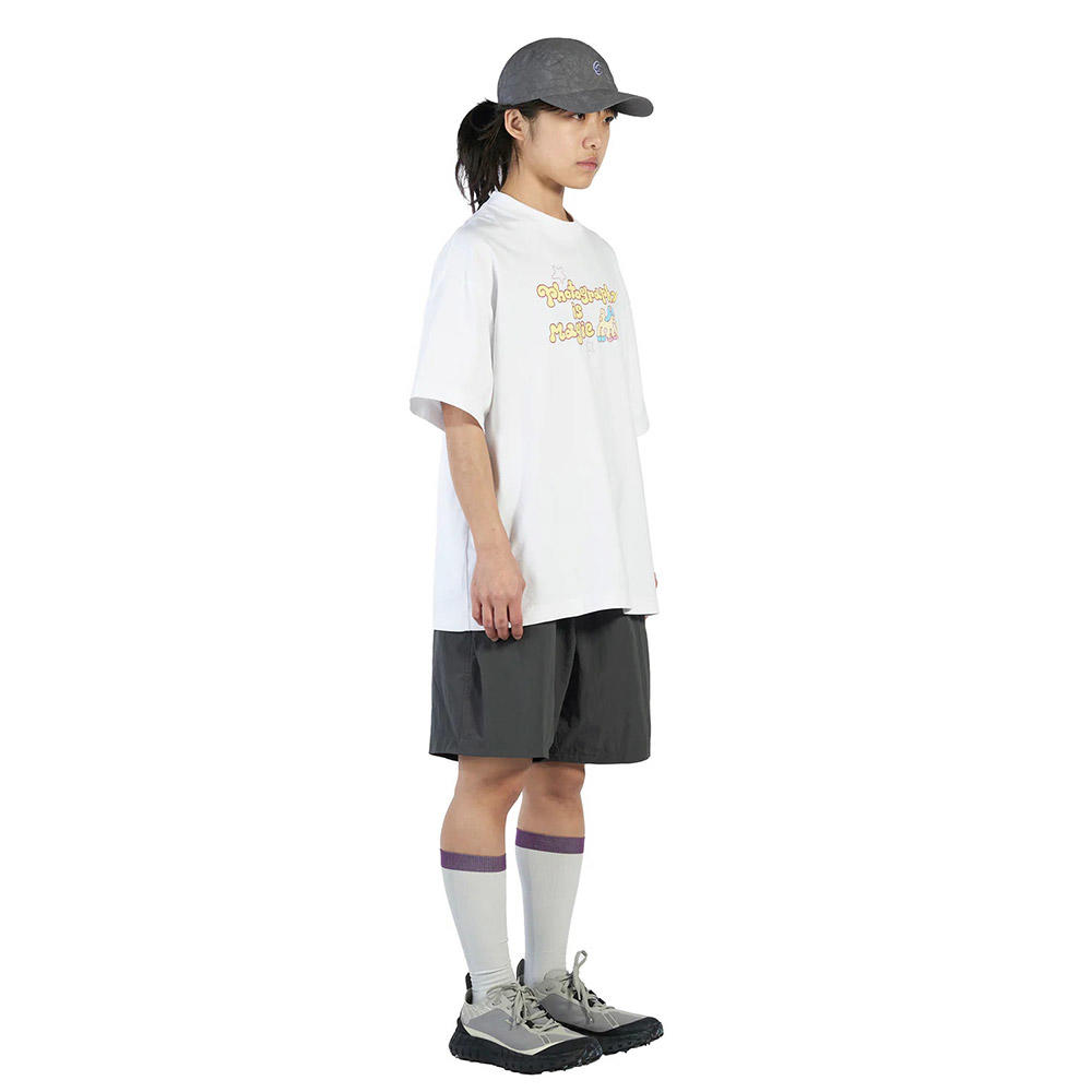 【Same Paper×ancco／ホワイト／サイズの選択可】Photography is Magic Short Sleeve T-shirt Tシャツ