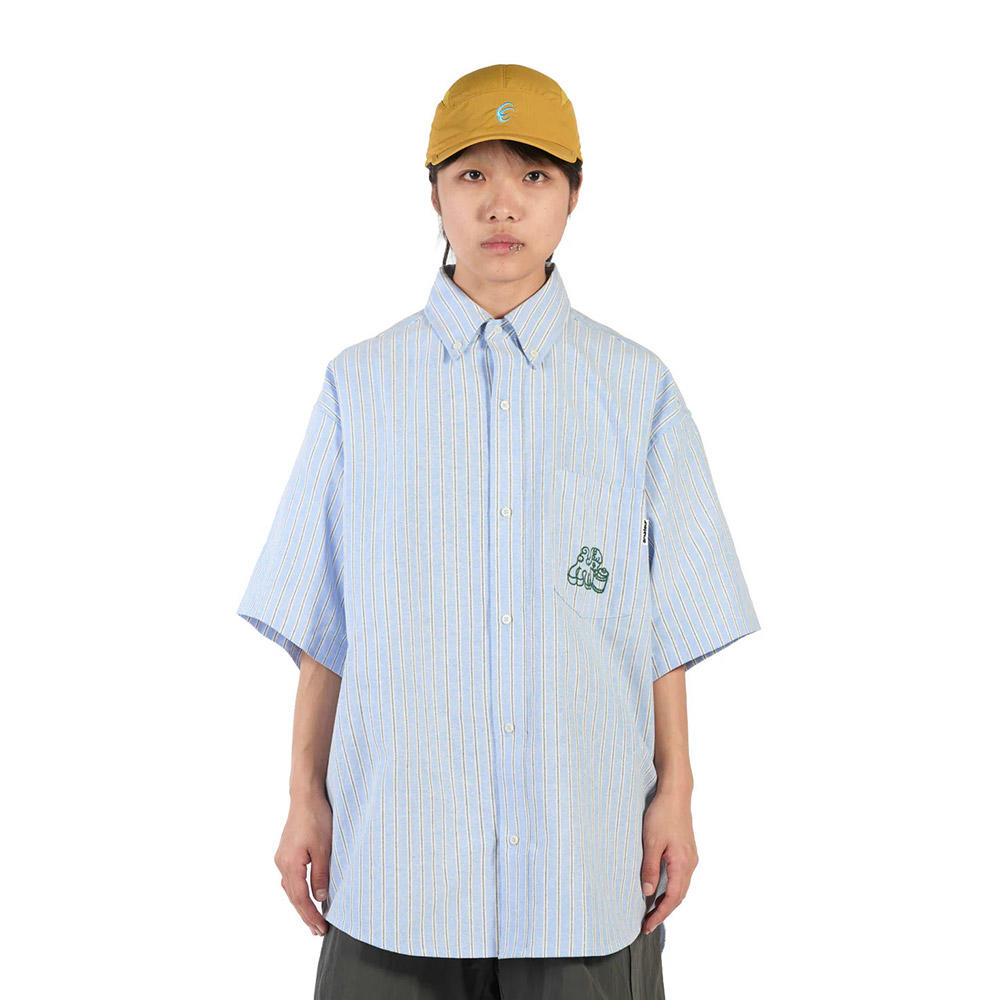 【Same Paper×ancco／ブルー／サイズの選択可】Photography is Magic Shirt 半袖シャツ