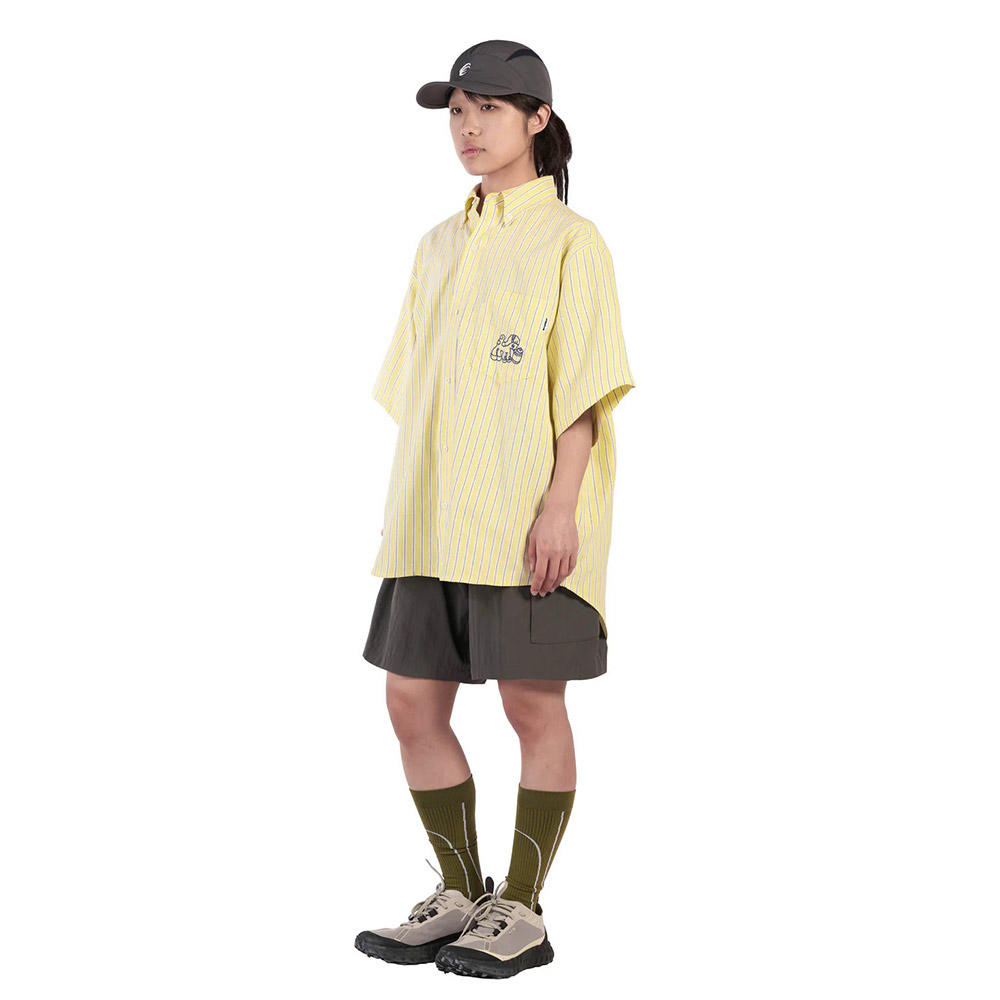 【Same Paper×ancco／イエロー／サイズの選択可】Photography is Magic Shirt 半袖シャツ