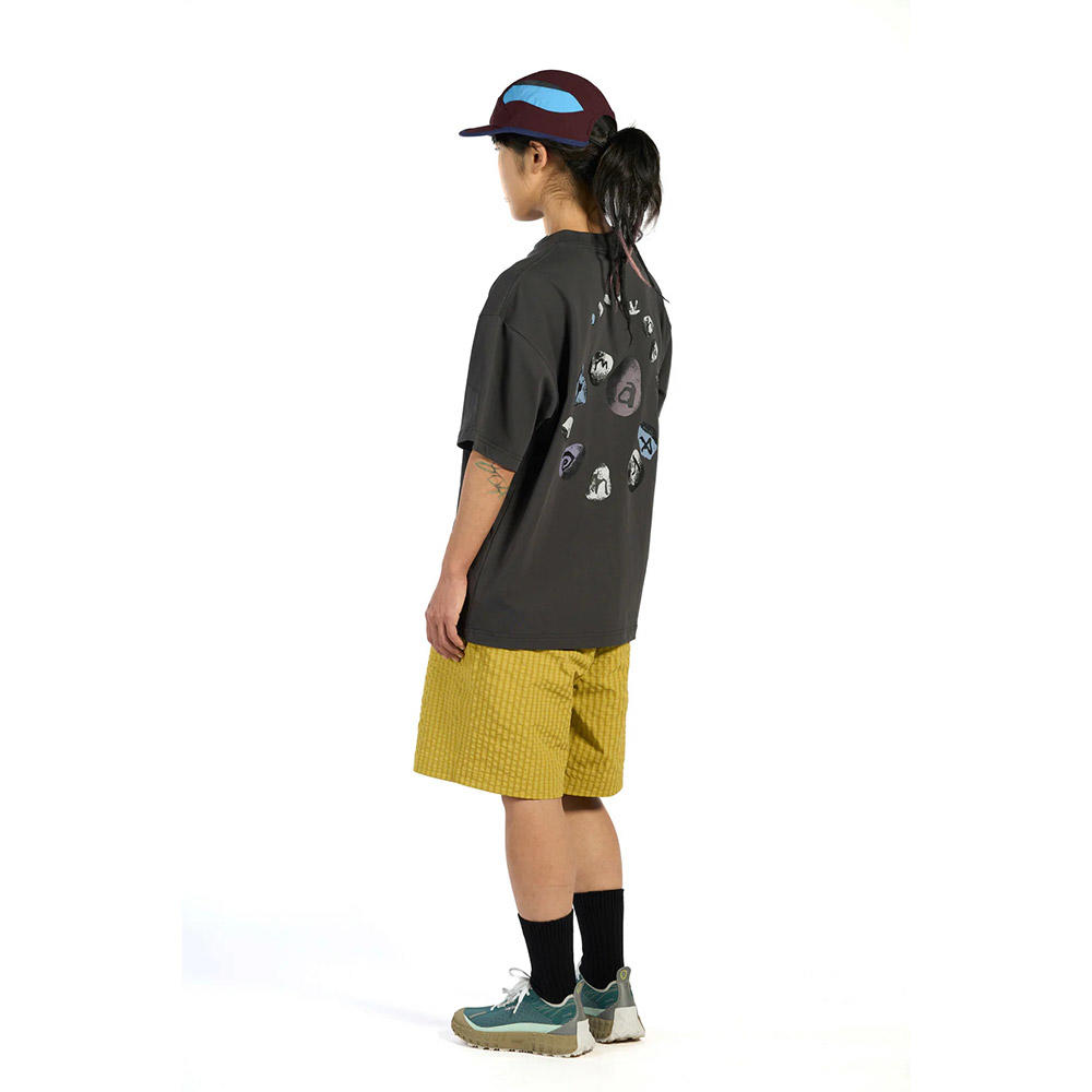 【Same Paper／イエロー／サイズの選択可】Soft Grid Shorts ショーツ