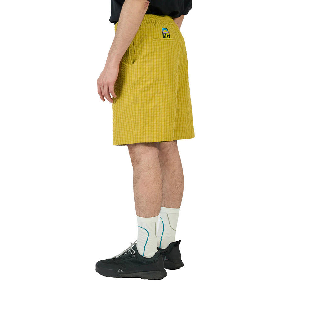 【Same Paper／イエロー／サイズの選択可】Soft Grid Shorts ショーツ