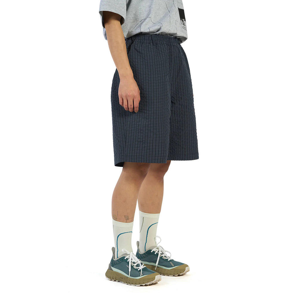 【Same Paper／ブラック／サイズの選択可】Soft Grid Shorts ショーツ