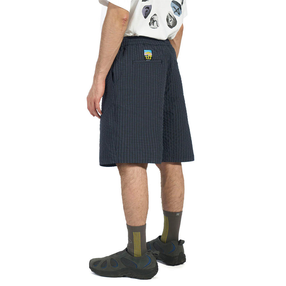 【Same Paper／ブラック／サイズの選択可】Soft Grid Shorts ショーツ