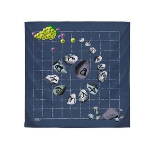 【Same Paper】Spiral Stone Kerchief　スカーフ