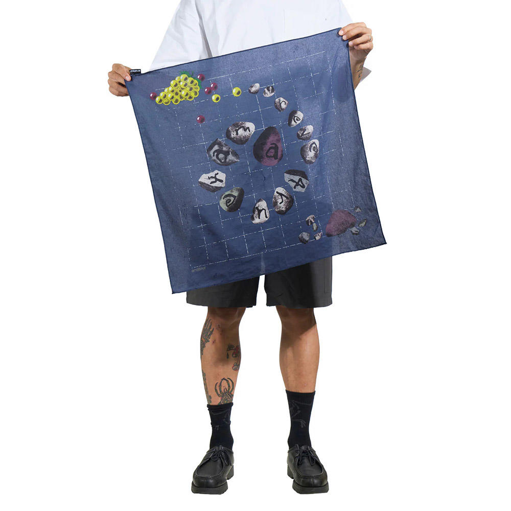 【Same Paper】Spiral Stone Kerchief　スカーフ