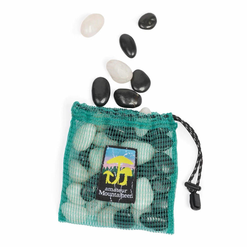 【Same Paper】Drawstring Mini Pebble Fishnet Bag