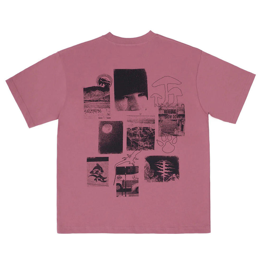 【Same Paper／マゼンタ／サイズの選択可】High Heel Mushroom T-shirt Tシャツ