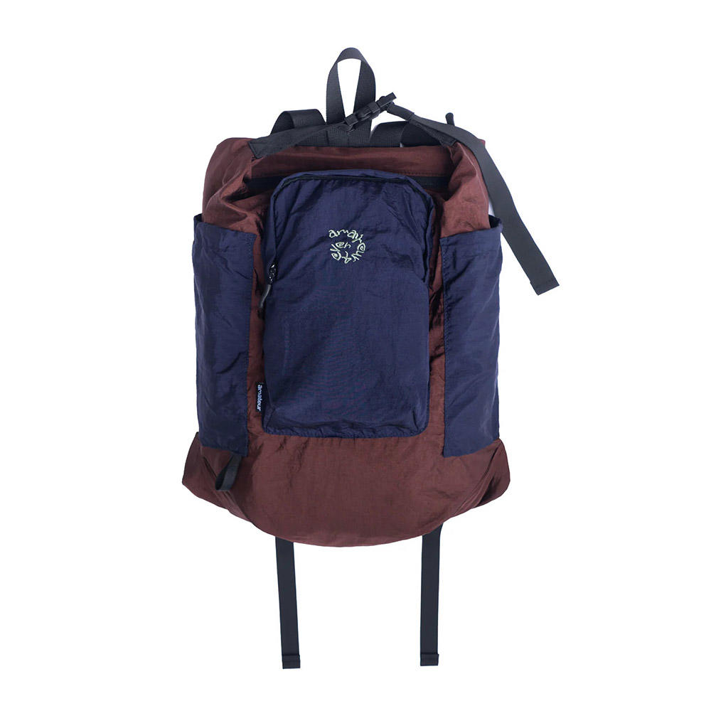 【Same Paper／カラーの選択可】Nylon Spiral Embroidery Backpack ナイロンバックパック