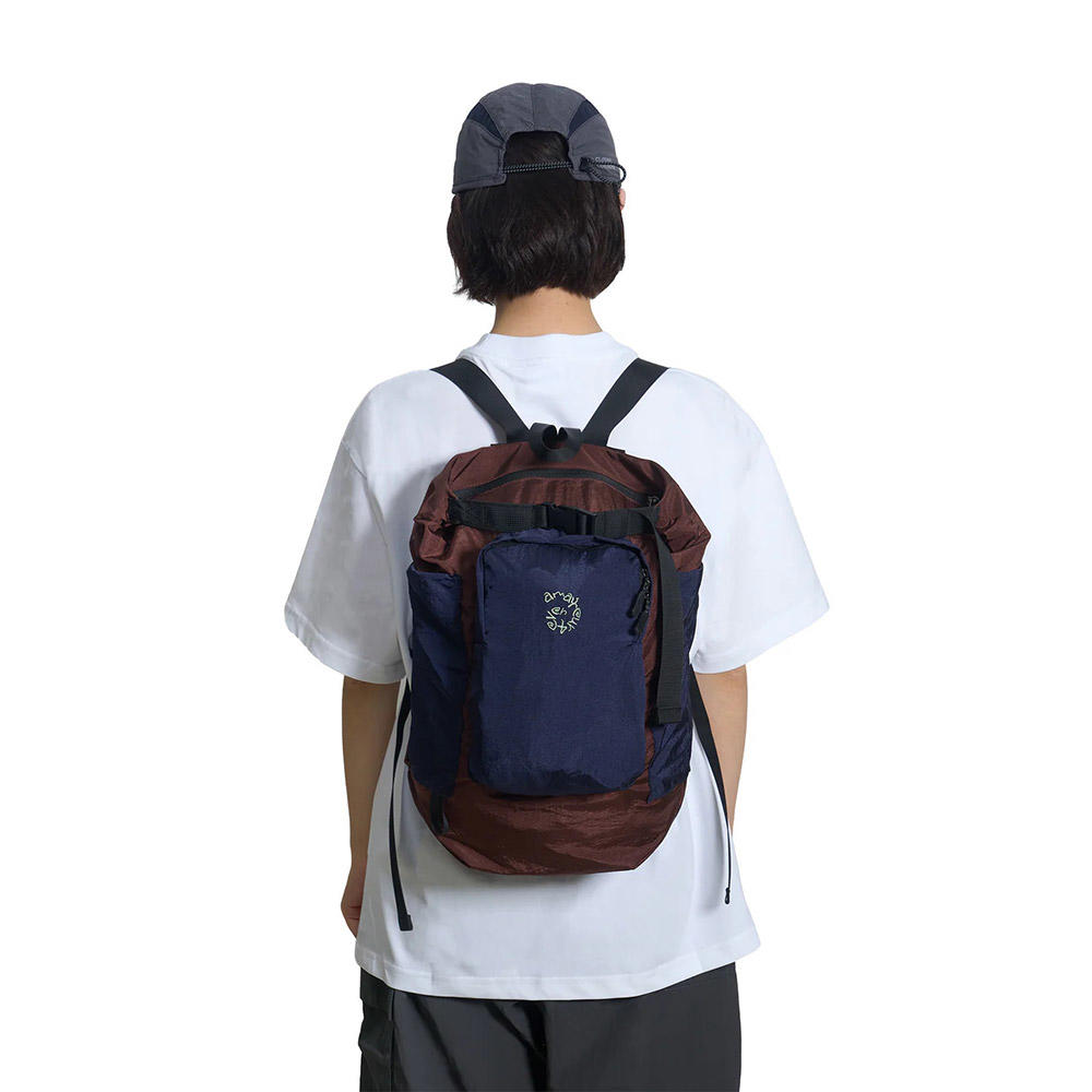 【Same Paper／カラーの選択可】Nylon Spiral Embroidery Backpack ナイロンバックパック