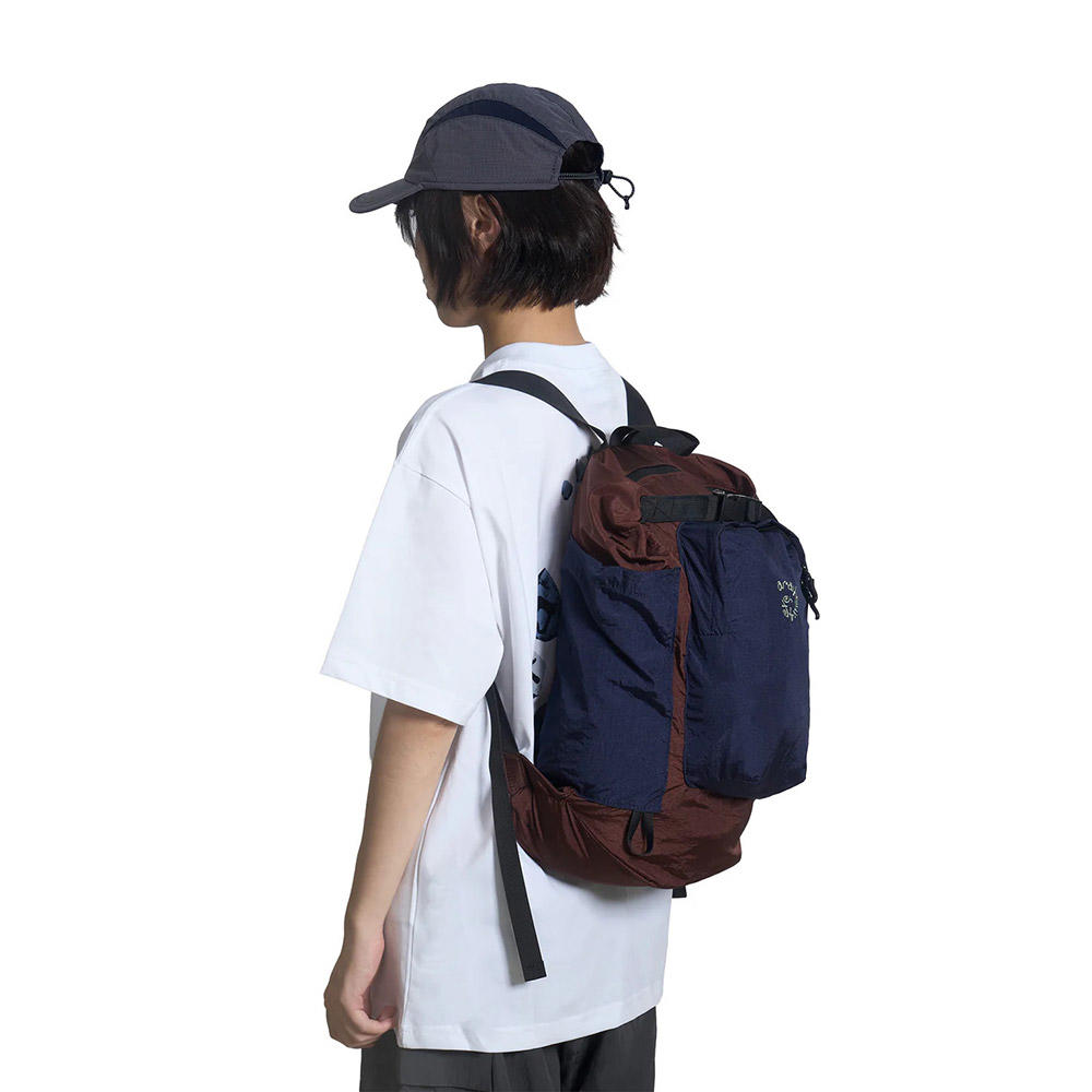 【Same Paper／カラーの選択可】Nylon Spiral Embroidery Backpack ナイロンバックパック