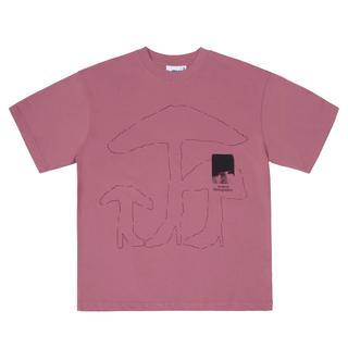 【Same Paper／マゼンタ／サイズの選択可】High Heel Mushroom T-shirt Tシャツ