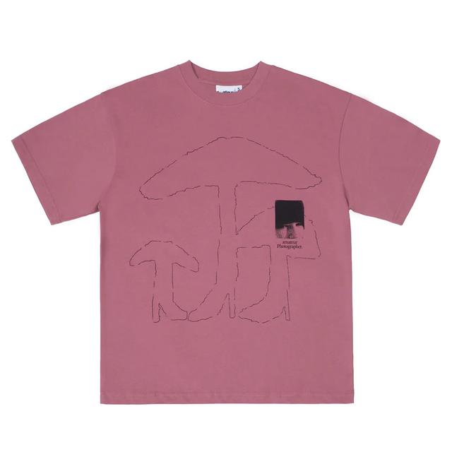 【Same Paper／マゼンタ／サイズの選択可】High Heel Mushroom T-shirt Tシャツ