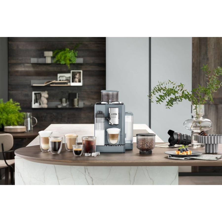 DeLonghi（デロンギ）リヴェリア 全自動コーヒーマシン ぺブルグレー 