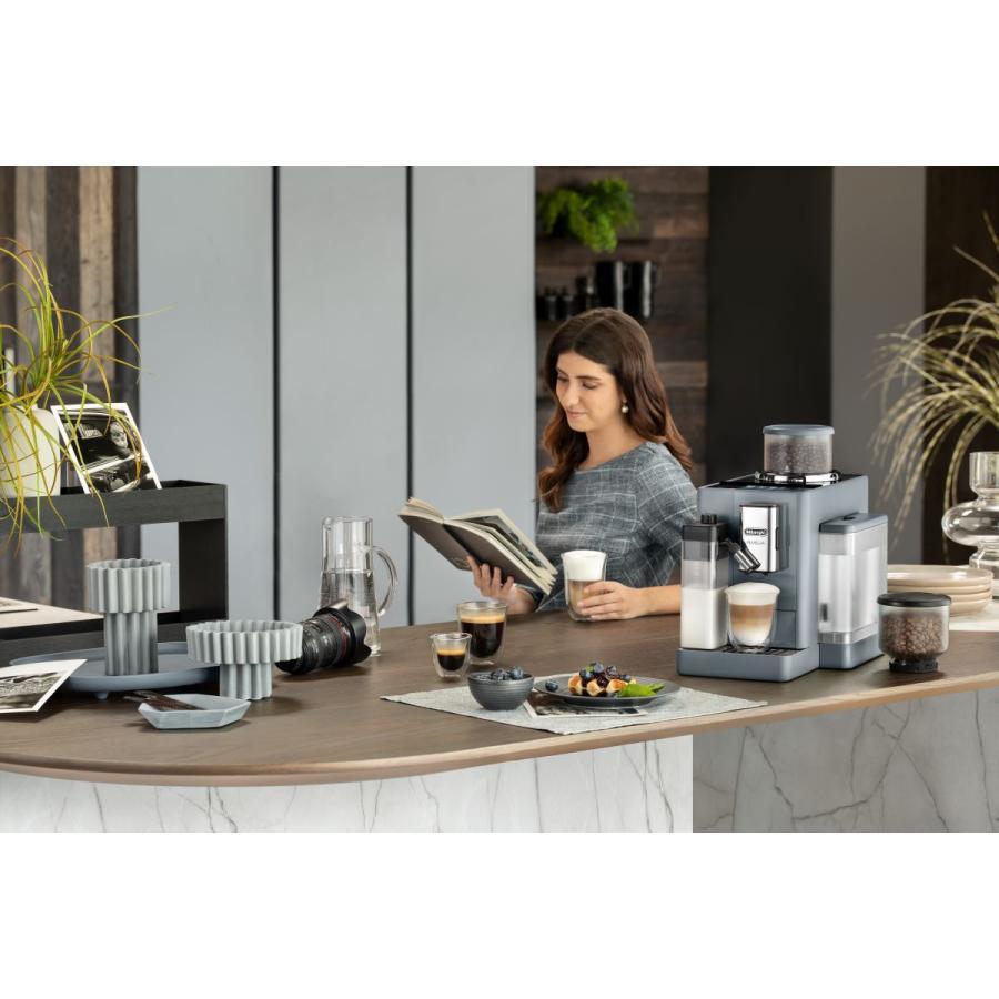 DeLonghi（デロンギ）リヴェリア 全自動コーヒーマシン ぺブルグレー 