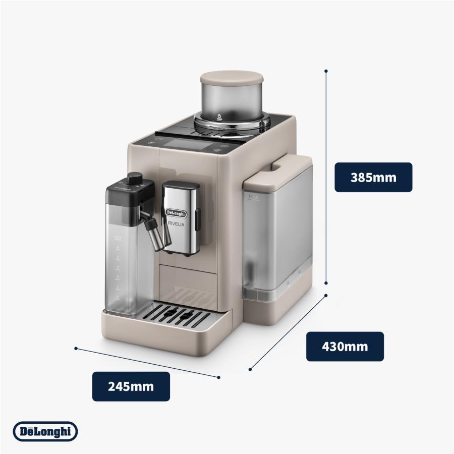 DeLonghi（デロンギ）リヴェリア 全自動コーヒーマシン サンドベージュ 