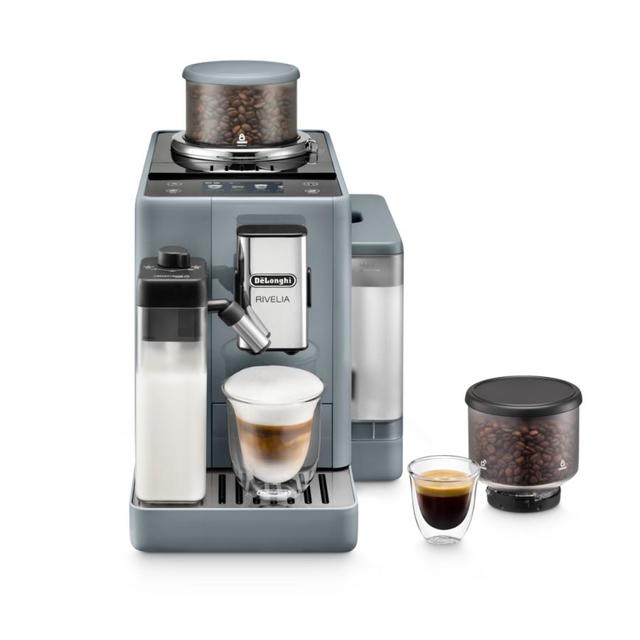 DeLonghi（デロンギ）リヴェリア 全自動コーヒーマシン ぺブルグレー 