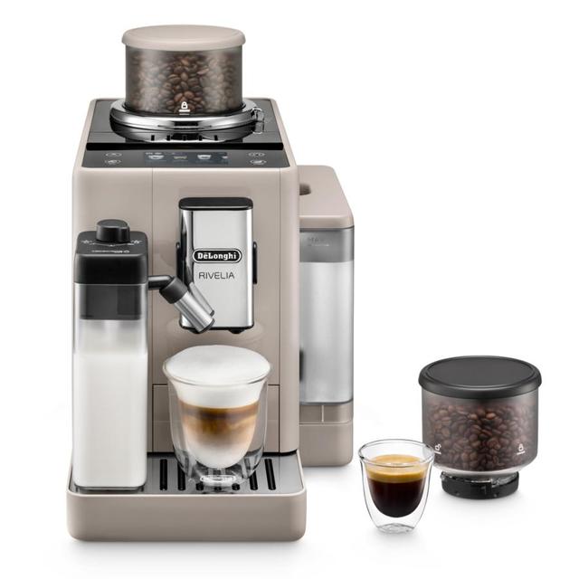 DeLonghi（デロンギ）リヴェリア 全自動コーヒーマシン サンドベージュ 