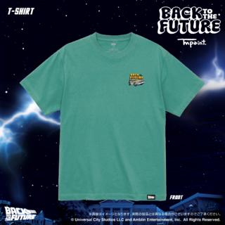 Back To The Future(バックトゥザフューチャー) x TM paint Tシャツ hazygreen 六本松蔦屋書店限定