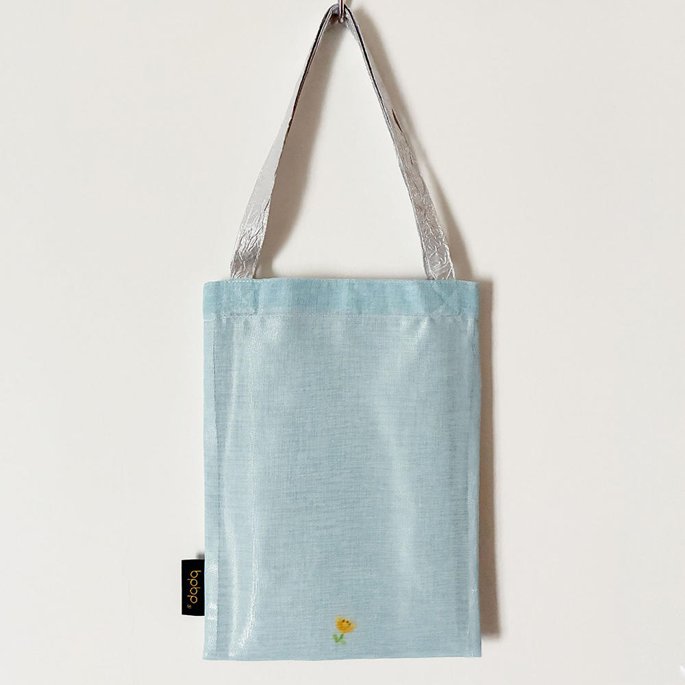 布川愛子　BOIL LAYERED MINI TOTE BAG ボイル生地 レイヤード ミニトートバッグ -BOUQUET- RABBIT&CAT