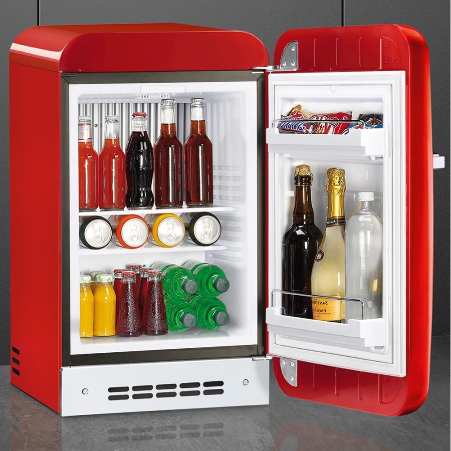 【受注発注品】SMEG(スメッグ) 冷蔵庫 FAB5RRD6（レッド）