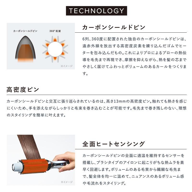 ReFa（リファ）CURL BLOW IRON（カールブローアイロン）ホワイト -の