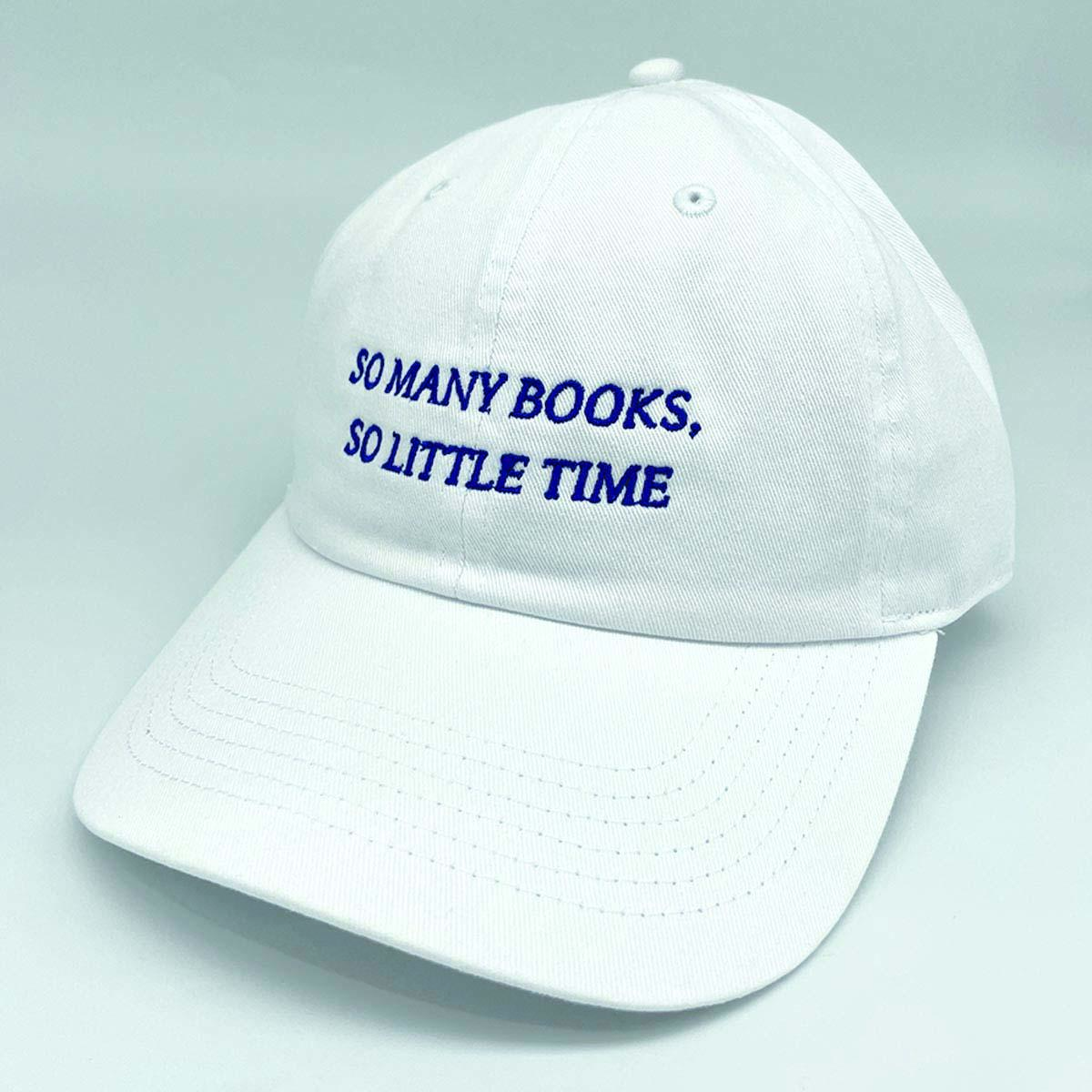 BLANKMAG "SO MANY BOOKS, SO LITTLE TIME" CAP　キャップ 　ホワイト